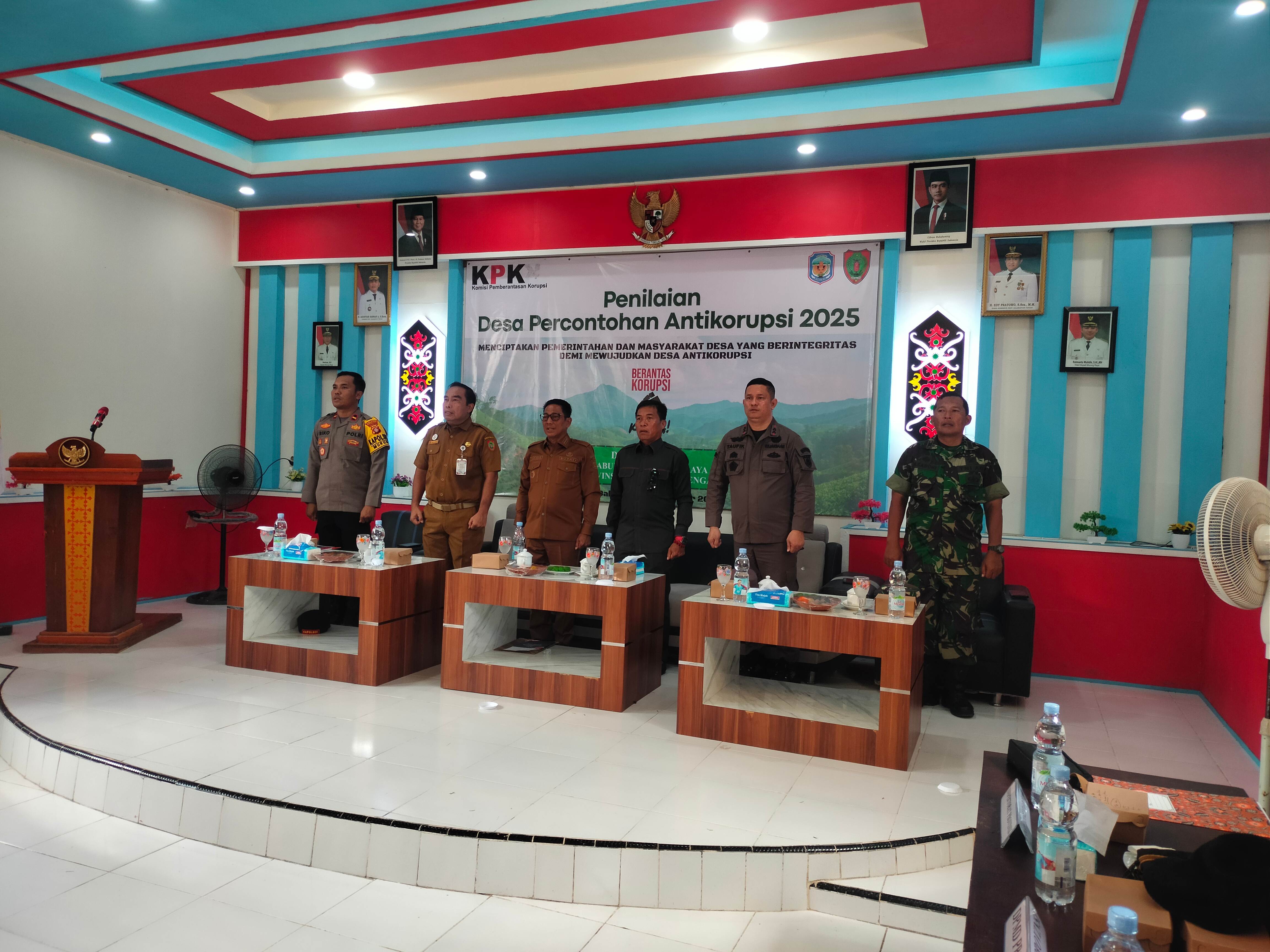 Foto Penilaian Desa Anti Korupsi 2025 Dimulai di Desa Bahitom