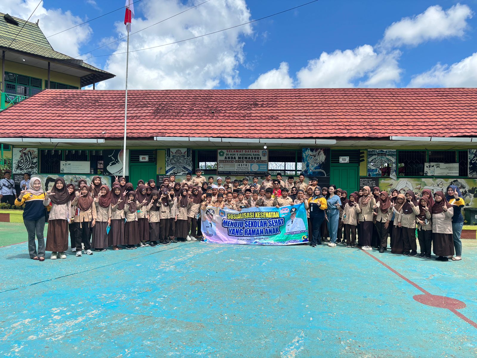 Foto Penguatan Kualitas Pendidikan: Sosialisasi Sekolah Sehat Ramah Anak Digelar di MIN 1 Murung Raya